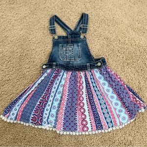 Jordache Overall Dress NWOT